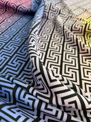 Tessuto Jersey jacquard