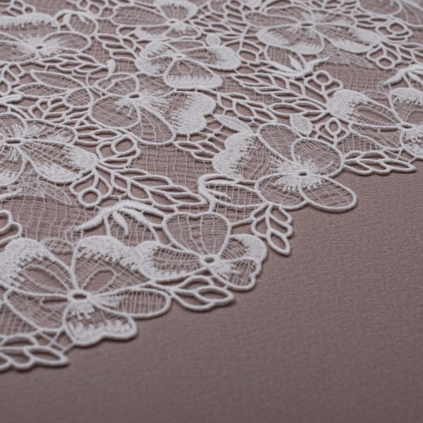 Pizzo macramè disegno fiore
