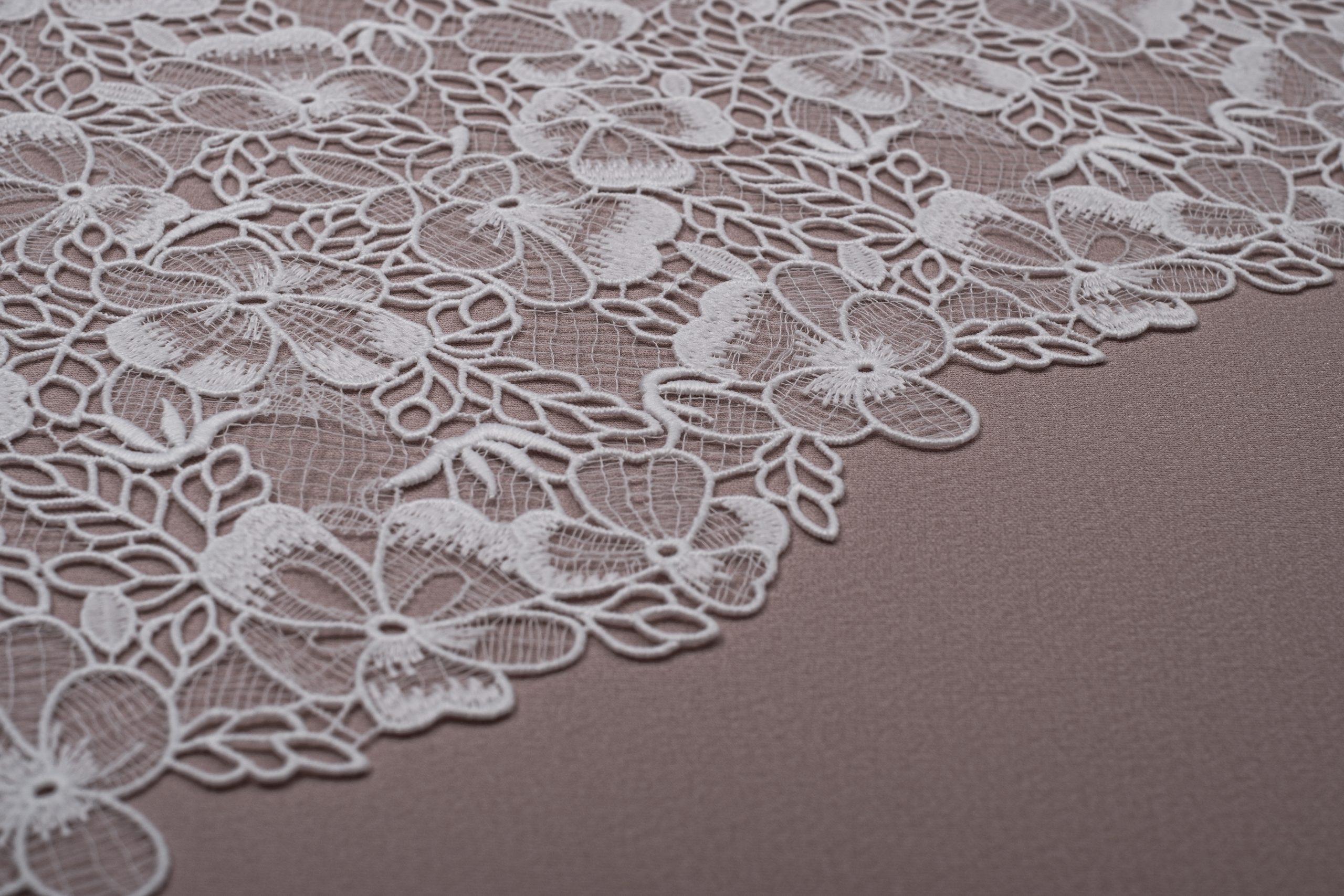 Pizzo macramè fiore pieno 1 Pizzo macramè disegno fiore