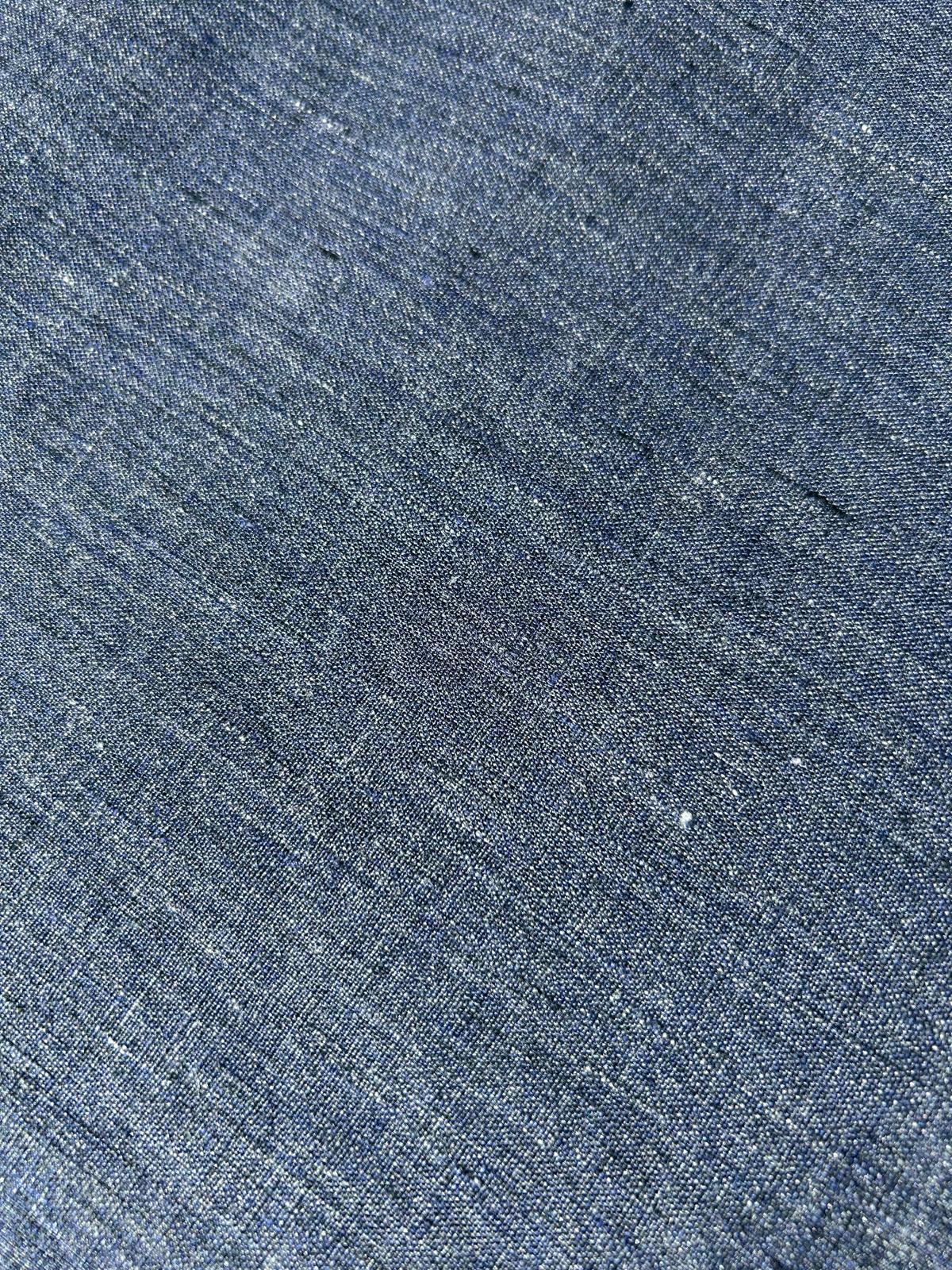 Lino tinto in filo blue chiaro 4 Lino tinto in filo blue chiaro - immagine 4
