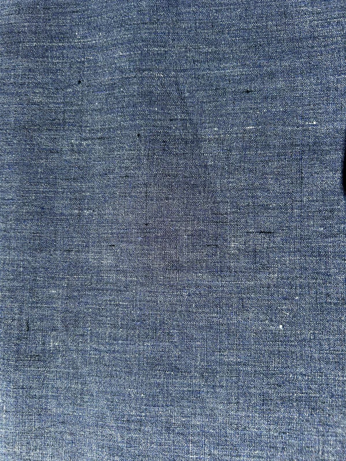 Lino tinto in filo blue chiaro 5 Lino tinto in filo blue chiaro - immagine 5