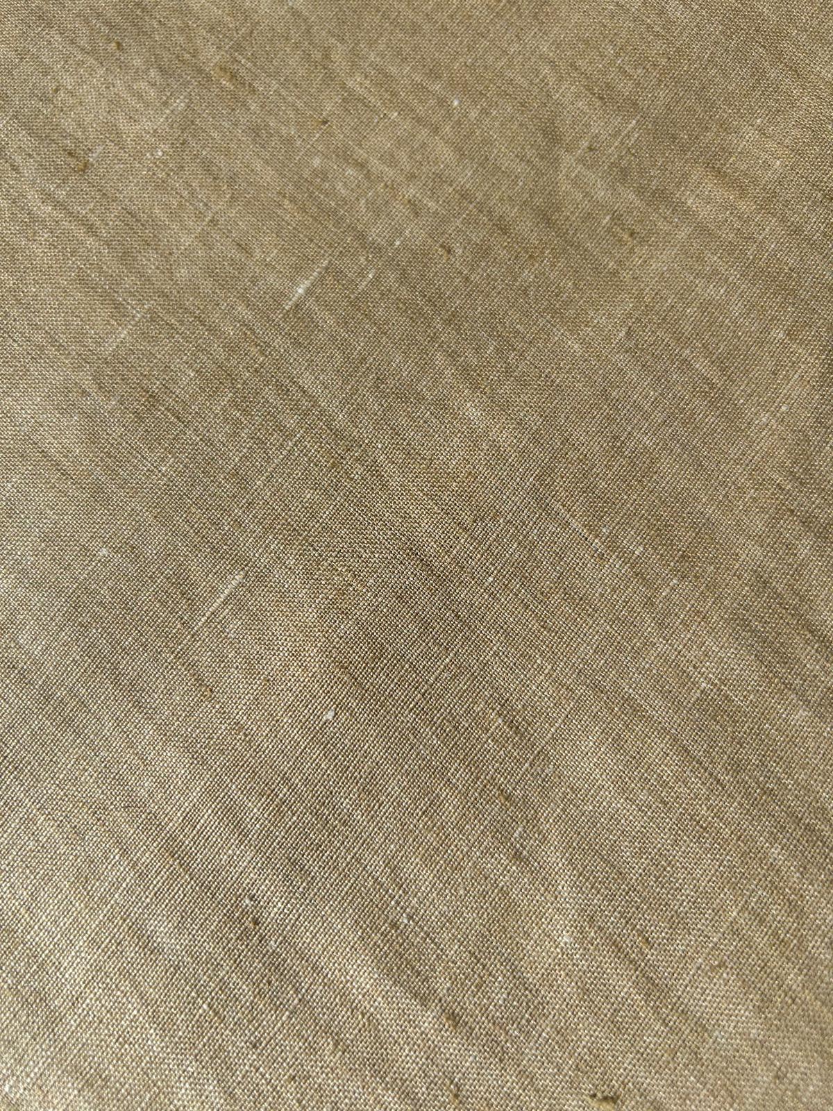 Lino tinto in filo cammello 5 Lino tinto in filo cammello - immagine 5