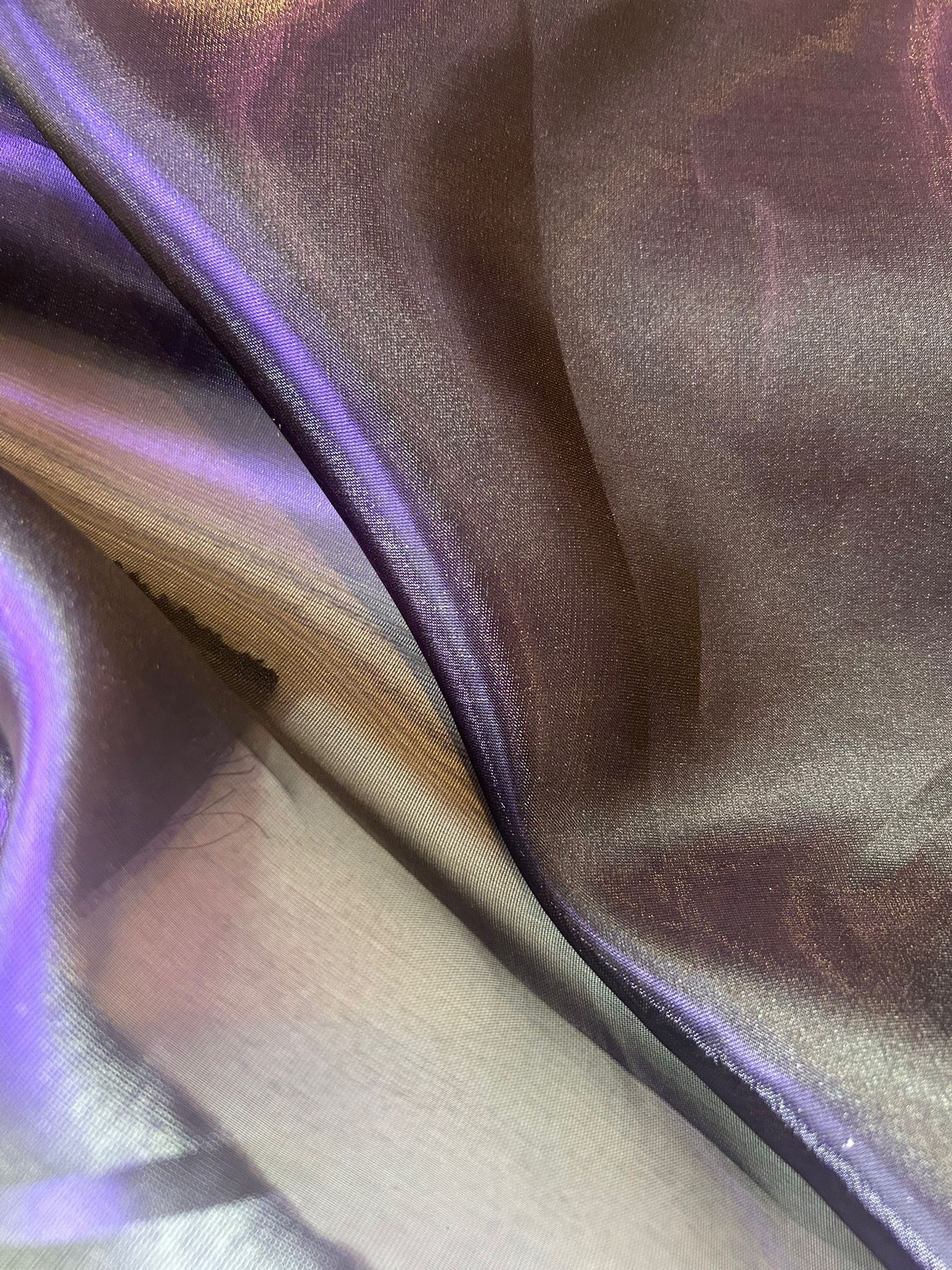 Organza viola scuro 2 Organza viola scuro - immagine 2