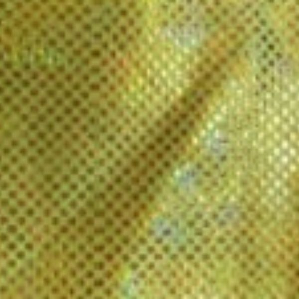 cangiante ologramma giallo