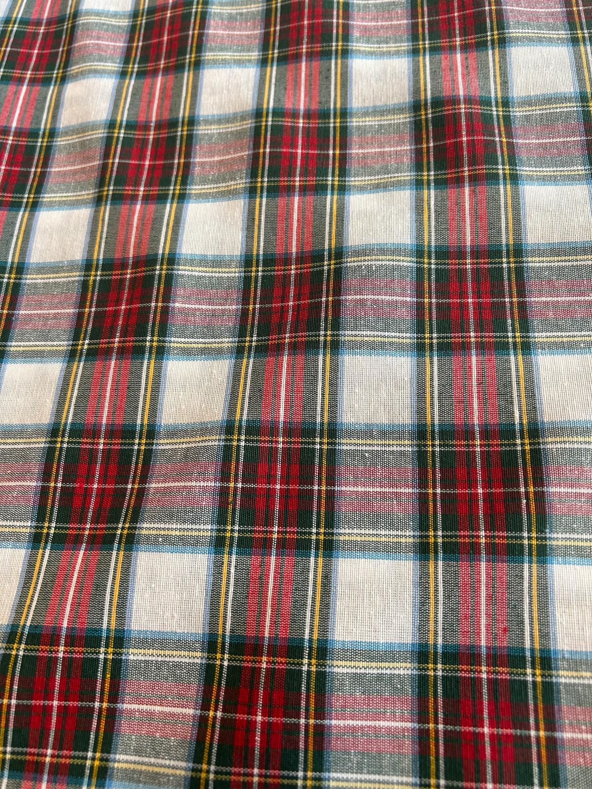 Tessuto cotone poliestere per arredamento scozzese 2 Tessuto cotone poliestere per arredamento scozzese - immagine 2