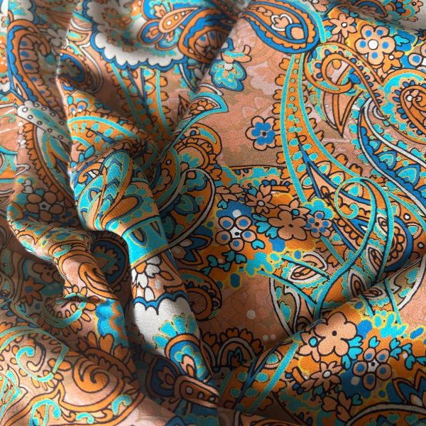 Crepe de chine 100% seta