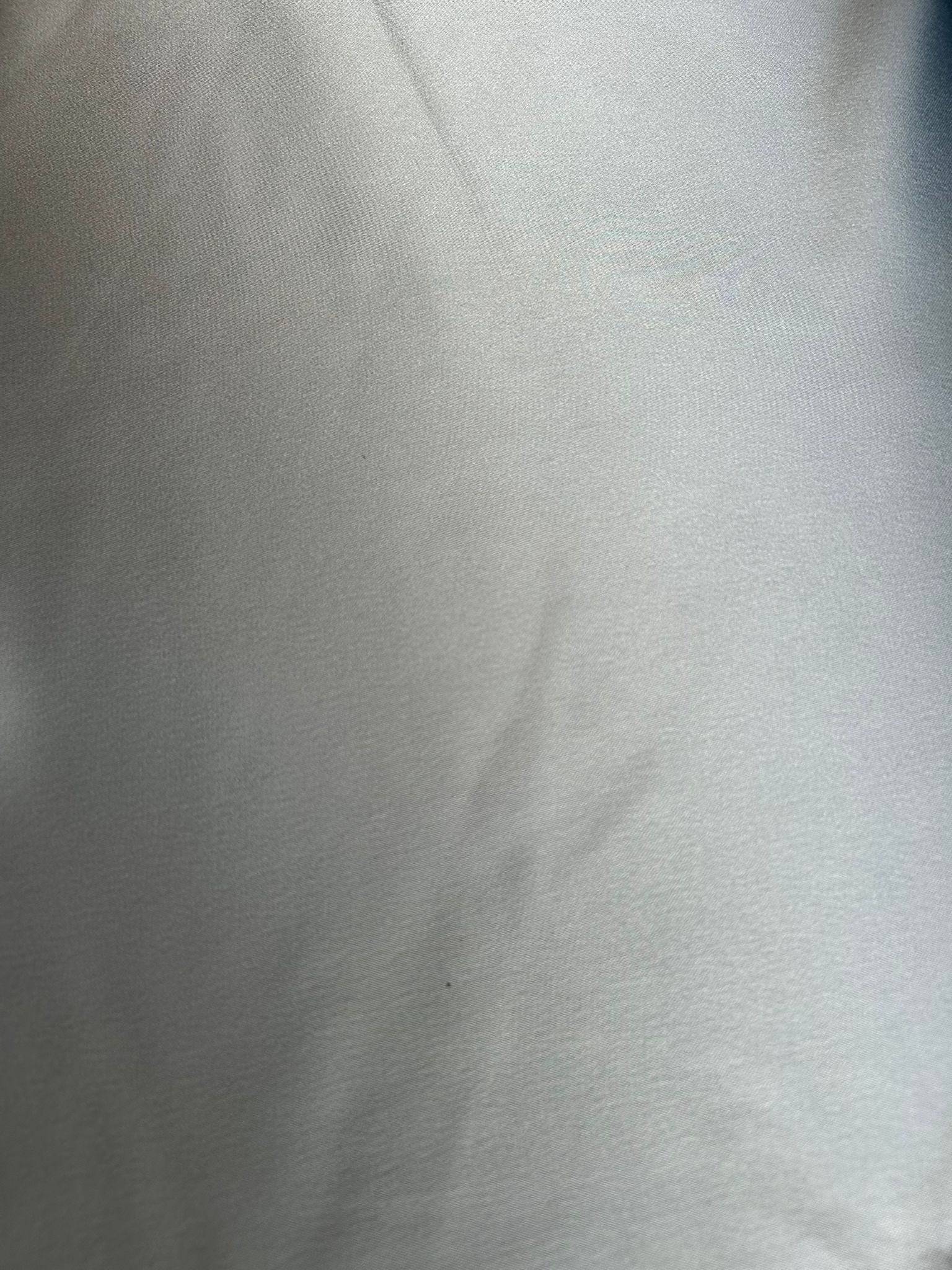 Tessuto raso elasticizzato azzurro 2 Tessuto raso elasticizzato azzurro - immagine 2