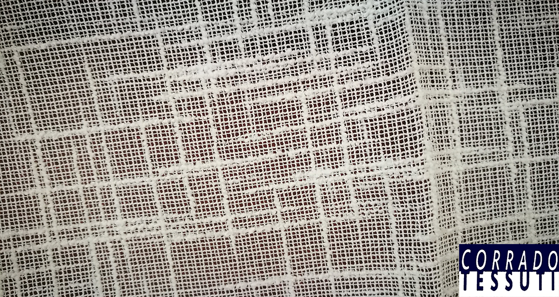 tessuto tendaggio a effetto boucle 2 tessuto tendaggio a effetto boucle - immagine 2