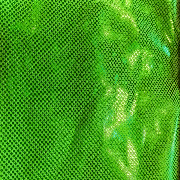 cangiante ologramma verde acido