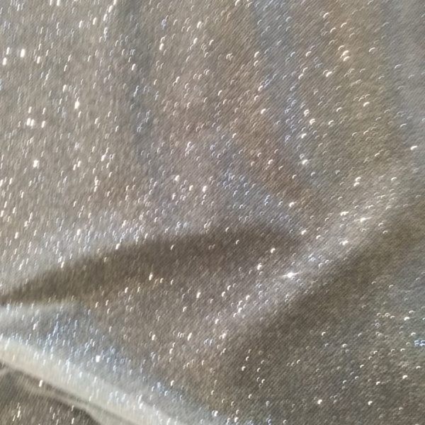 Catalogo tessuti 14 Tulle glitterato unito bianco