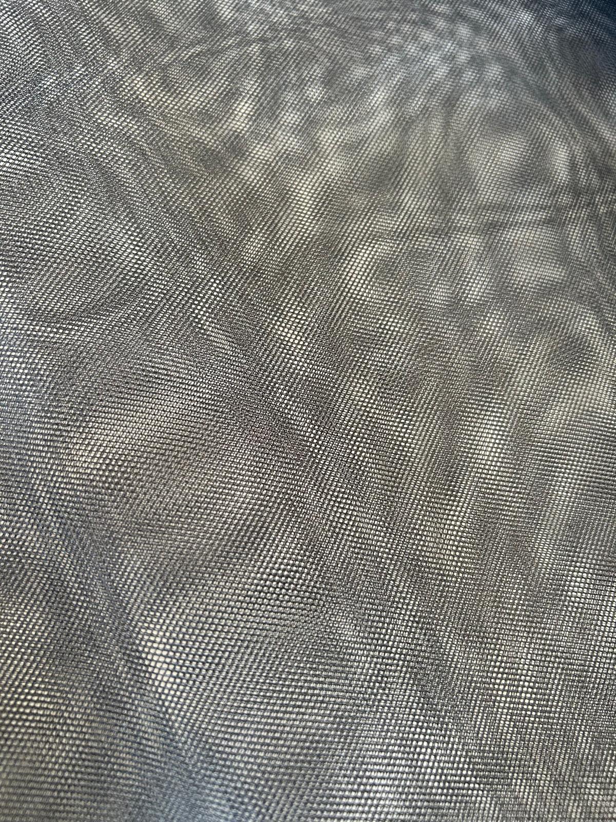 Tulle rigido nero 1 Crinolina rete nylon colore nero
