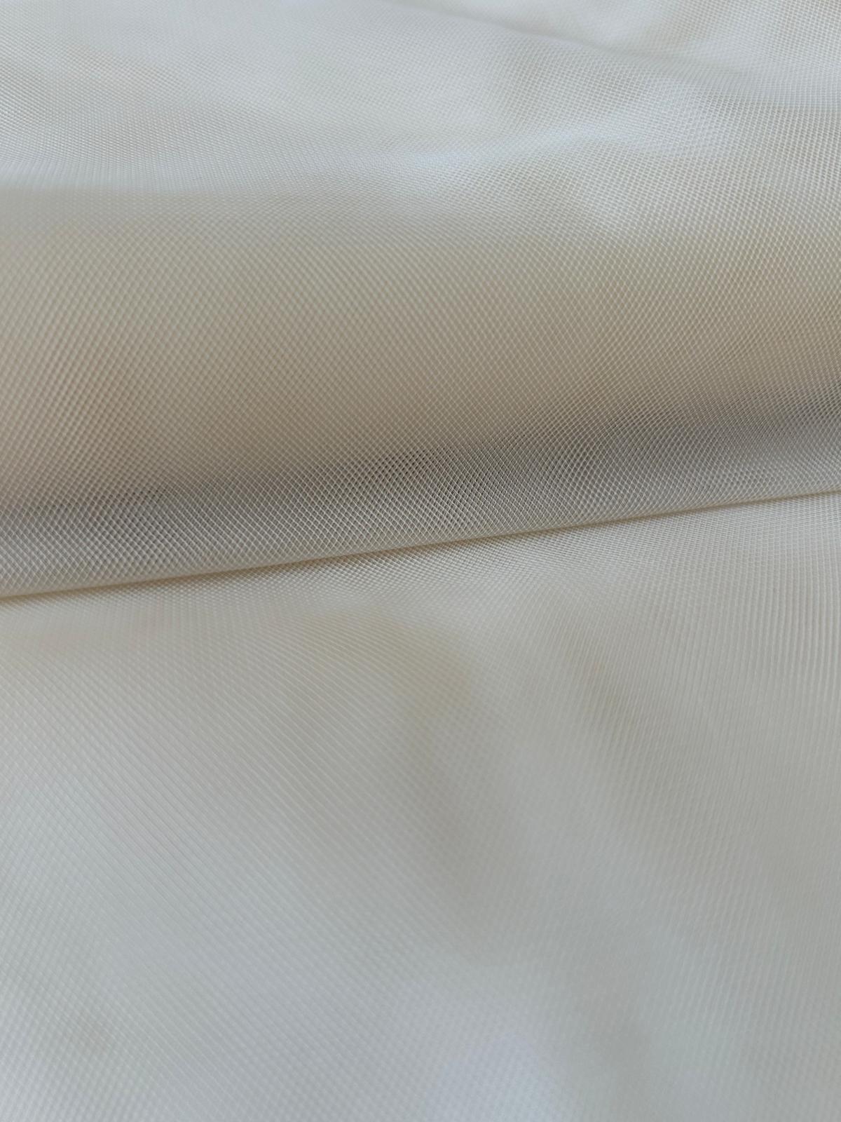 Tessuto crinolina/rete nylon bianco 1 Crinolina/ rete nylon colore bianca